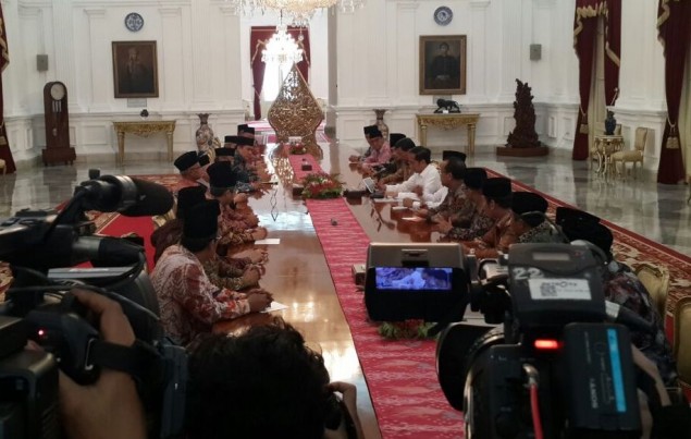Jokowi Invites Ulamas to Palace