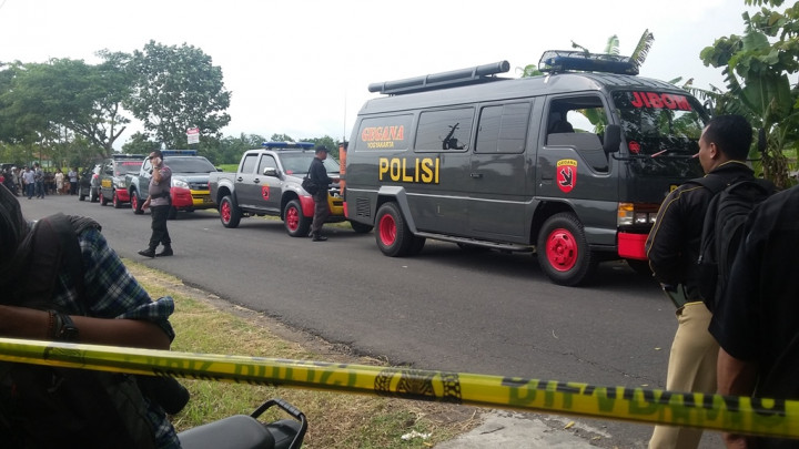 Bom Paku Meledak di Bantul