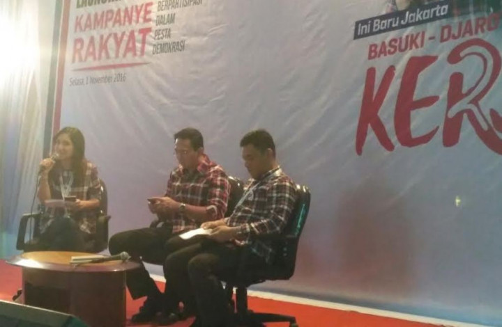 Ahok-Djarot Luncurkan Kampanye Rakyat