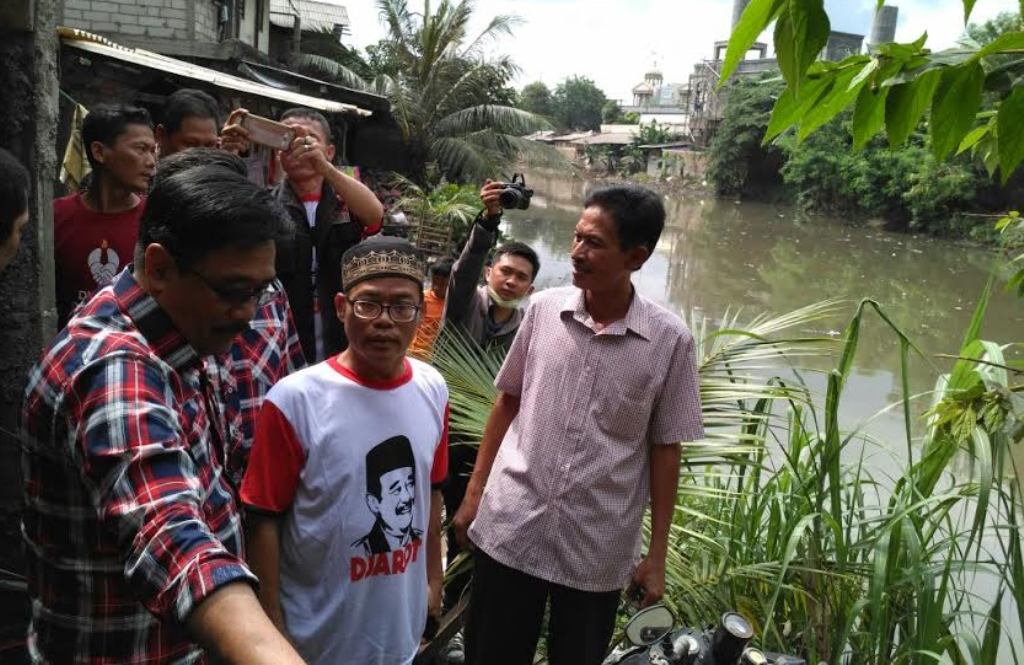 Warga Minta Djarot Normalisasi Kali Mookevart
