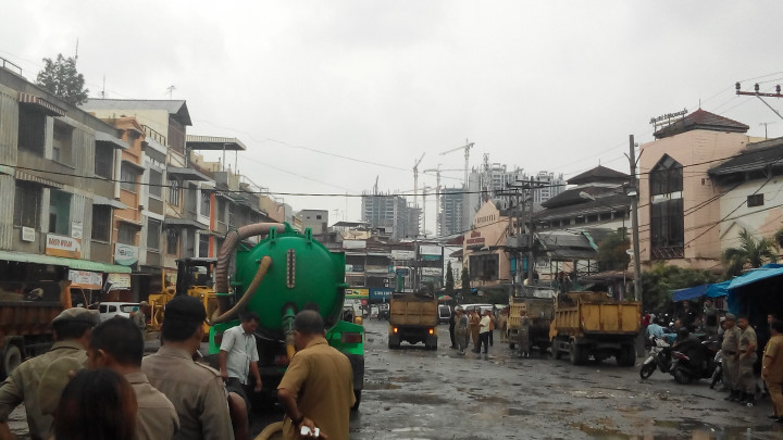 Sambut Ibu Negara, Pemkot Medan Bersih-bersih Pasar Petisah