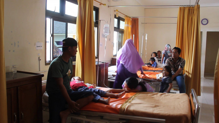 Puluhan Bocah Kendal Keracunan Kue Ulang Tahun