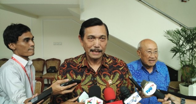 Coordinating Minister for Maritime Affairs Luhut Binsar Pandjaitan (Photo:MTVN/Dheri Agriesta)