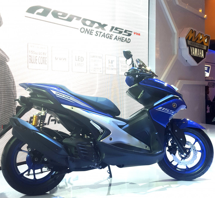 Pandangan Pertama Yamaha Aerox 155