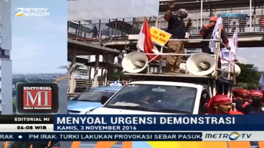 Menyoal Urgensi Demonstrasi