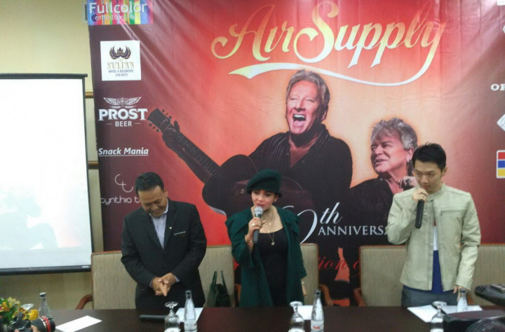Permintaan Khusus Air Supply saat Konser di Indonesia