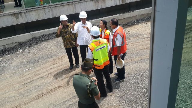 Presiden Optomistis Proyek Kereta Bandara Rampung 2017
