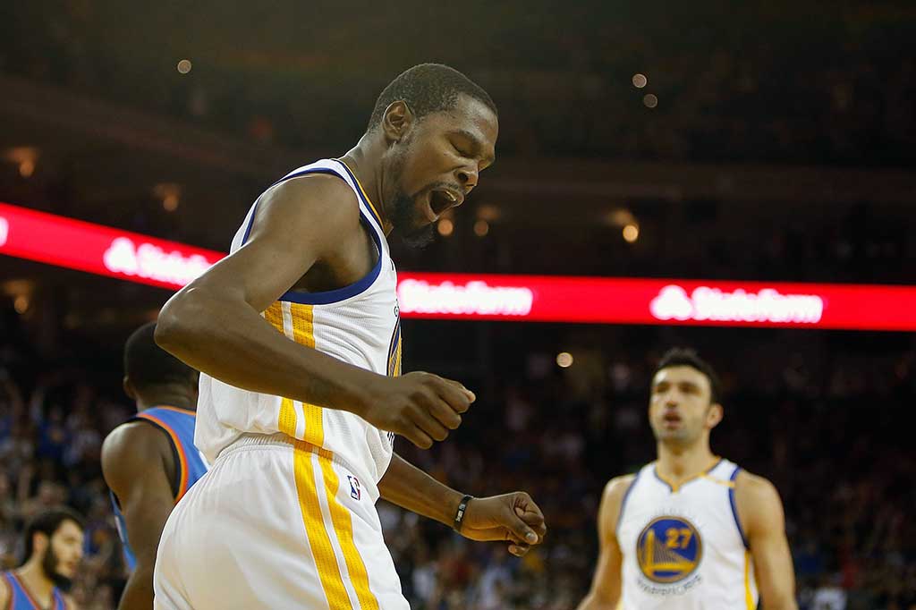 Durant Antar Warriors Kalahkan Mantan Timnya