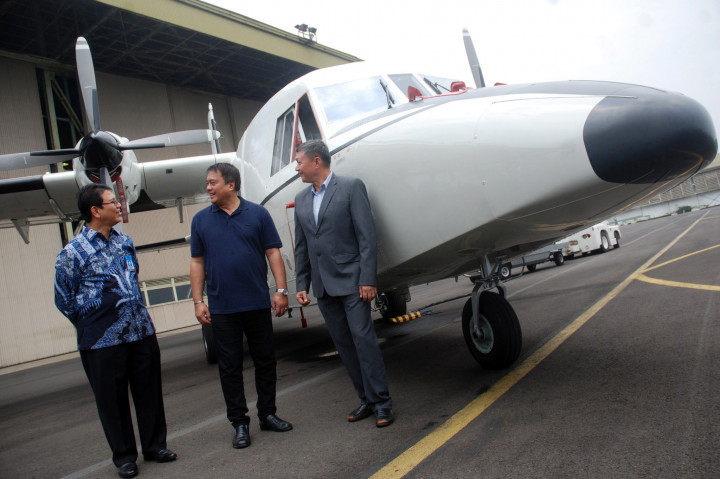 Datangi PT DI, Petinggi AU Filipina Cek Pesawat Pesanannya