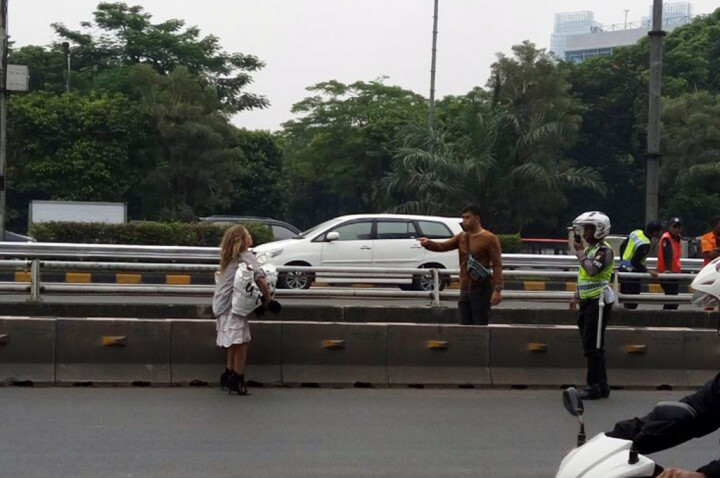 Berulah di Jalan Gatsu, Warga Ceko Diamankan Kemensos
