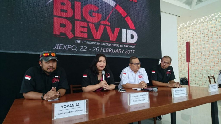Parade Moge di Pameran Big Revv ID JIExpo Kemayoran