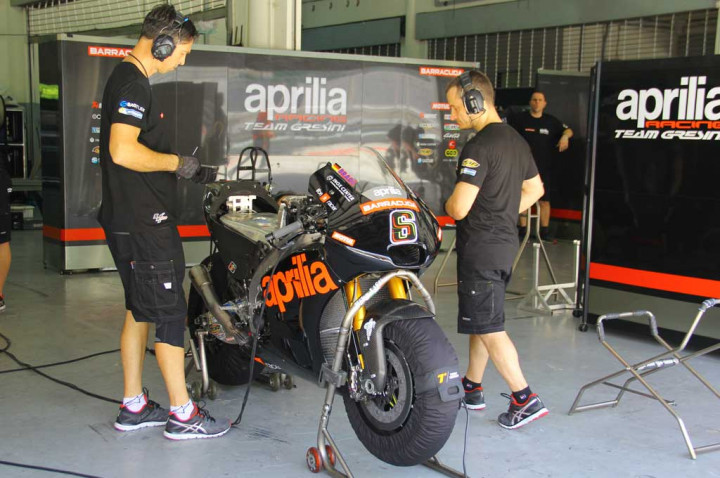 Aprilia RS-GP17, Baru Nongol Januari 2017