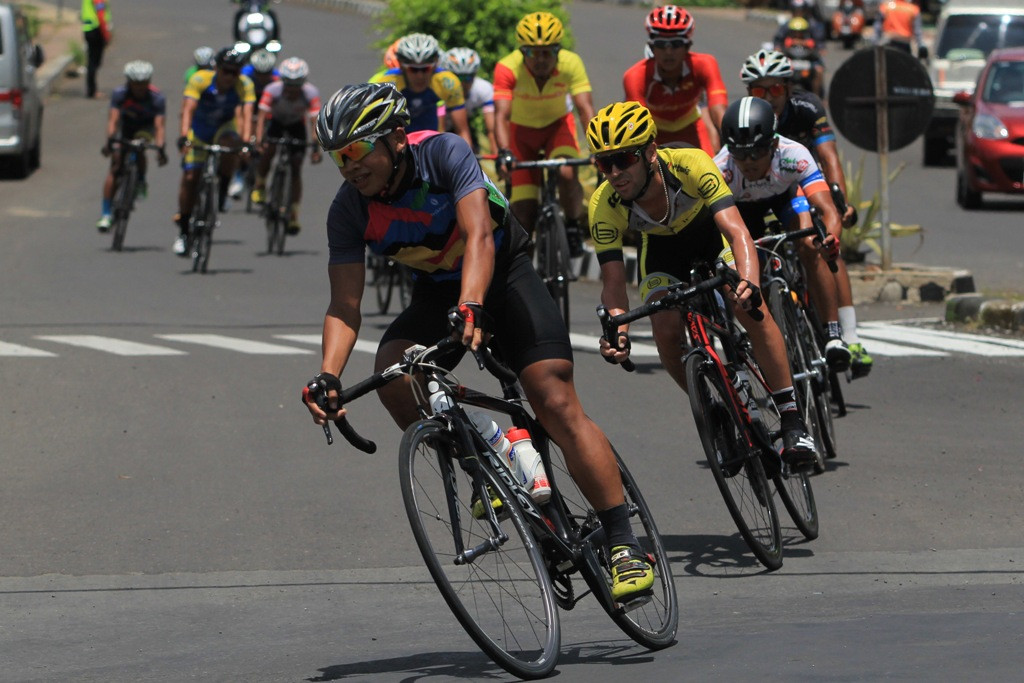 Ajang Tour de Linggarjati 2016 (Foto: Antara/Dhedez Anggara)