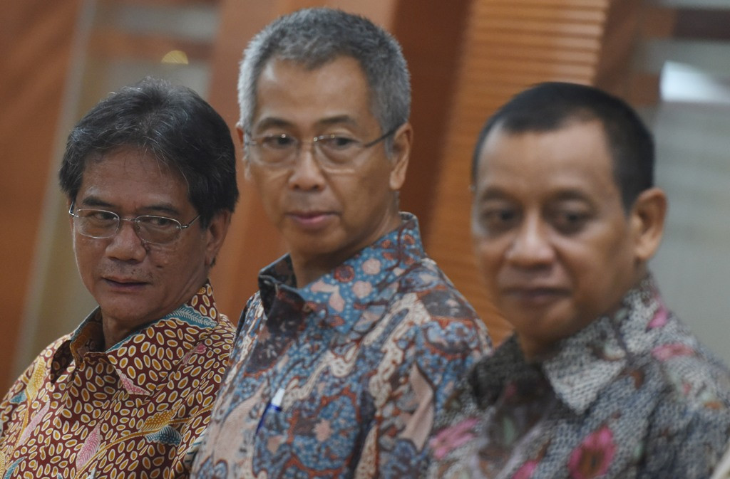 Kepala BP Batam Hatanto Reksodipoetro (kiri). (Foto: Antara/Hafidz Mubarak).