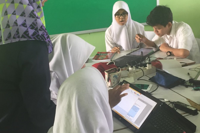 Gandeng SMAN 74 Jakarta, Fujitsu Uji Coba Sistem Pendidikan Digital