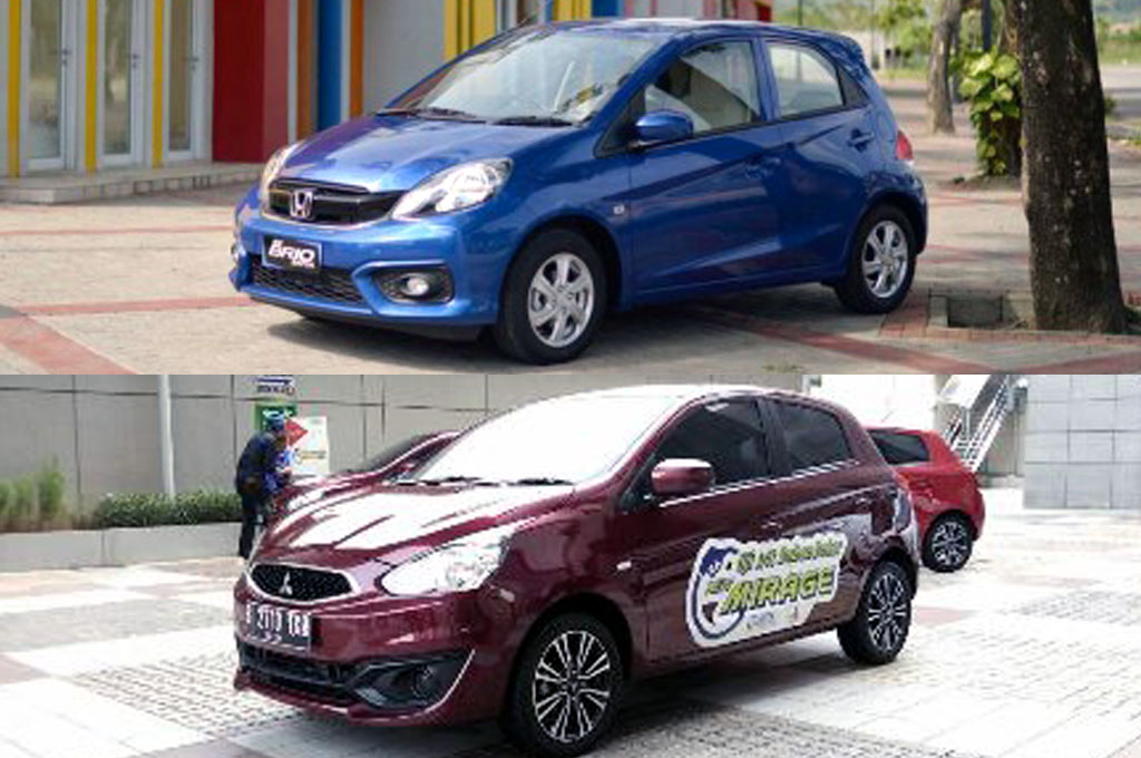 adu irit brio datsun agya