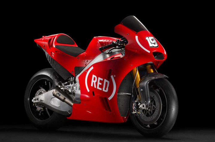 Aprilia Tampil Serba Merah di MotoGP Valencia