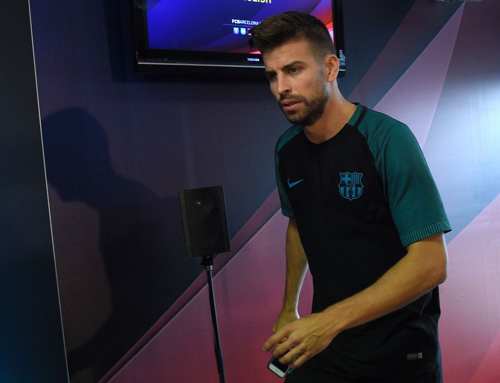Gerard Pique. (Foto: AFP/Lluis Gene)