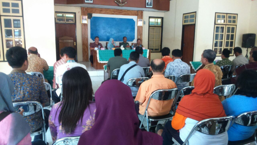 Acara penerimaan jemaah haji di Pendopo Kabupaten Kendal, Jateng, Kamis (10/11/2016). (Metrotvnews.com/Iswahyudi)