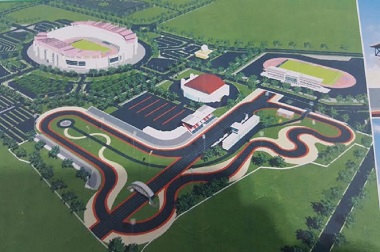 Lintasan Sirkuit Standar F1 di Surabaya hampir Rampung