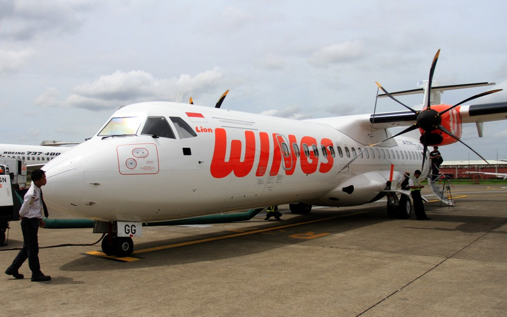 Wings Air ekspansi ke Sumut dan NTT. (FOTO: ANTARA/Muhammad Iqbal)