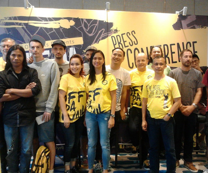 Yello Hotel Harmoni, Pertama Mengajak Grafiti Internasional