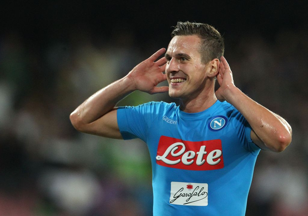 Arkadiusz Milik. (AFP PHOTO / CARLO HERMANN)