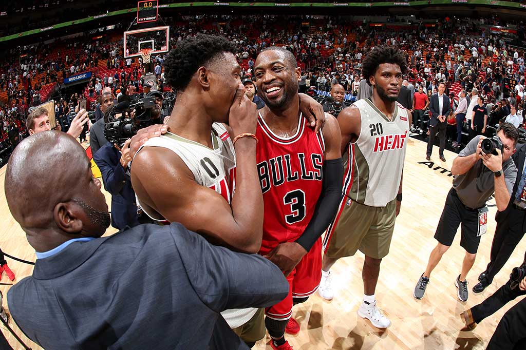 Wade Bawa Bulls Tundukkan Heat di Miami