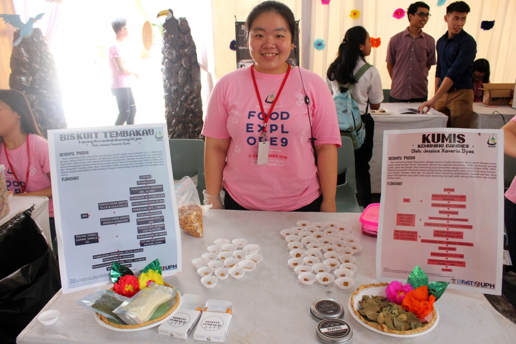 KUMIS atau Kemuning Candies, inovasi pangan berupa permen yang terbuat dari daun kemuning yang berguna untuk penurun kadar kolestrol.  Foto: Dok. UPH