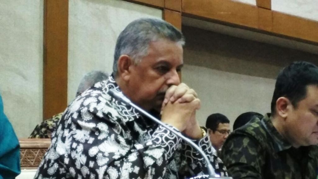 Direktur Utama PT PLN (Persero) Sofyan Basir. (FOTO: MTVN/Annisa Ayu Artanti)