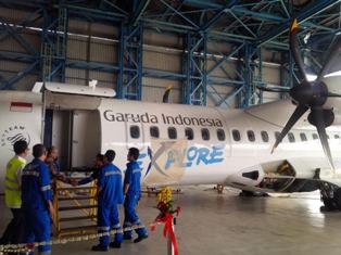 Surabaya Jadi Tempat Perawatan Pesawat Pertama di Indonesia