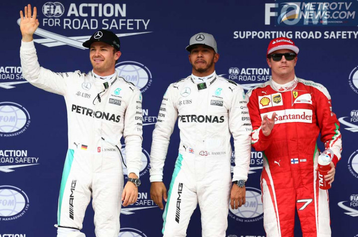 Hamilton Perkecil Peluang Rosberg di Kualifikasi F1 Brasil