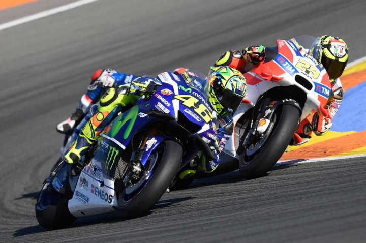 Rossi Nikmati Duel Seru Dengan Iannone