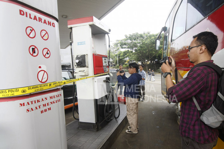 Diduga Jual Solar Campur Air, SPBU di Depok Disegel