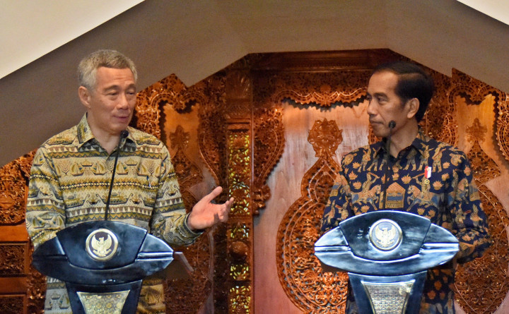 Jokowi, PM Lee Discuss Economic Cooperation