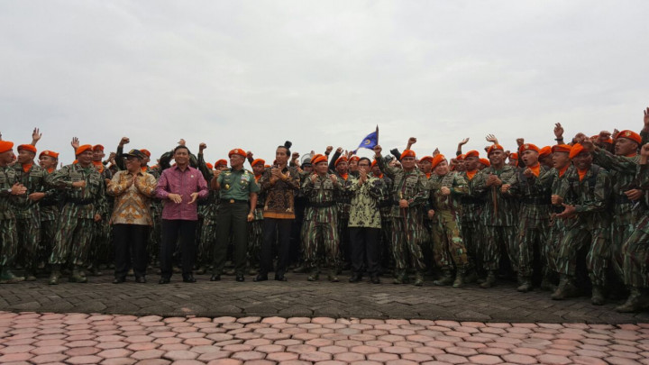 Presiden Minta Kopaskhas Lawan Ancaman Pemecah Belah