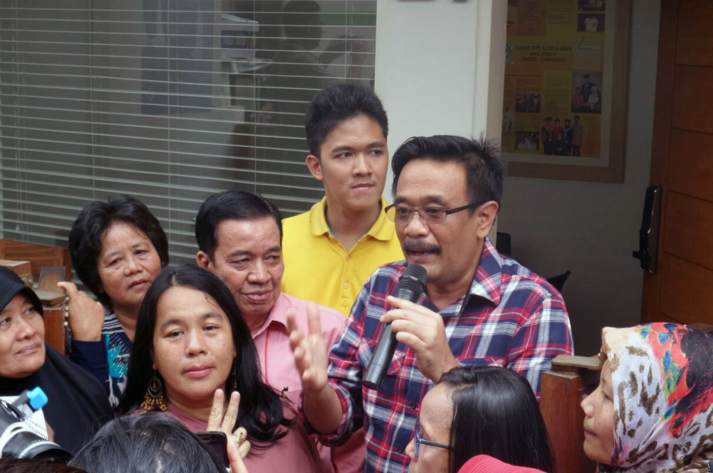 Djarot Dapat Penolakan, Warga: Itu Demo Bayaran Pak!
