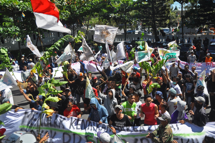 500 Petani Tembakau Jateng Berangkat ke Jakarta