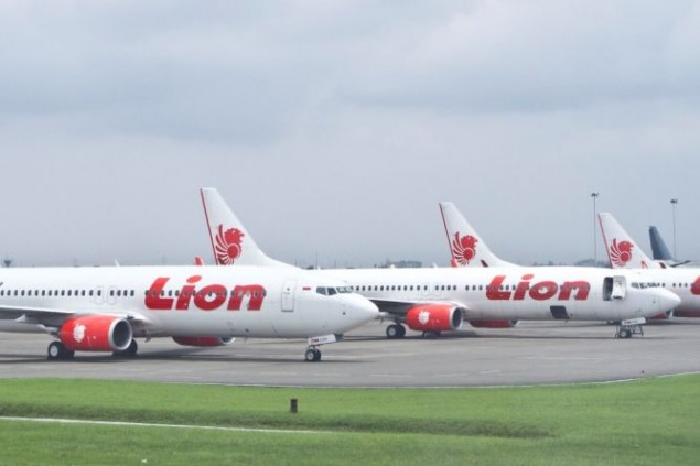 Lion Air. Foto MI/Atet Dwi Pramadia.