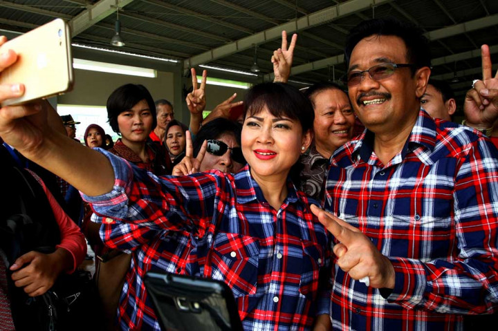Djarot Blusukan ke Kebayoran Lama