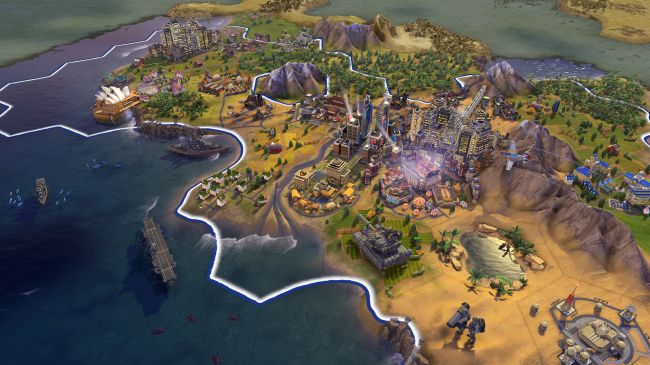 Civilization VI Kedatangan Peta Anyar