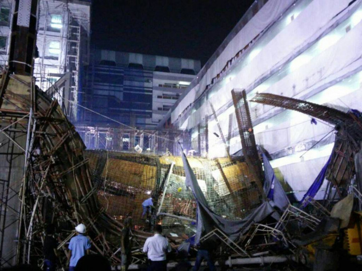 Kampus D Gunadarmna Roboh, 3 Orang Dilarikan ke RS Margonda