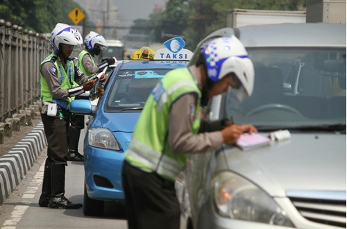 3 Hari Operasi, Polisi Tilang 17.577 Pelanggar