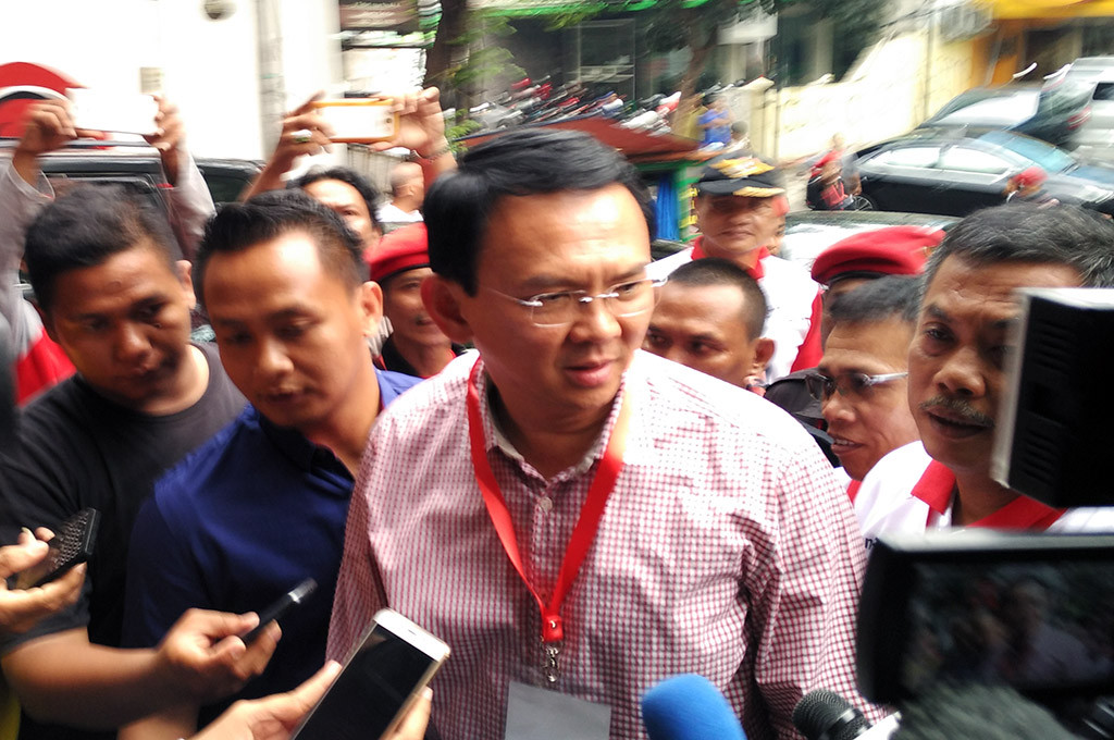 Hasil Survei Anjlok, Ahok: Tambah Semangat Bekerja