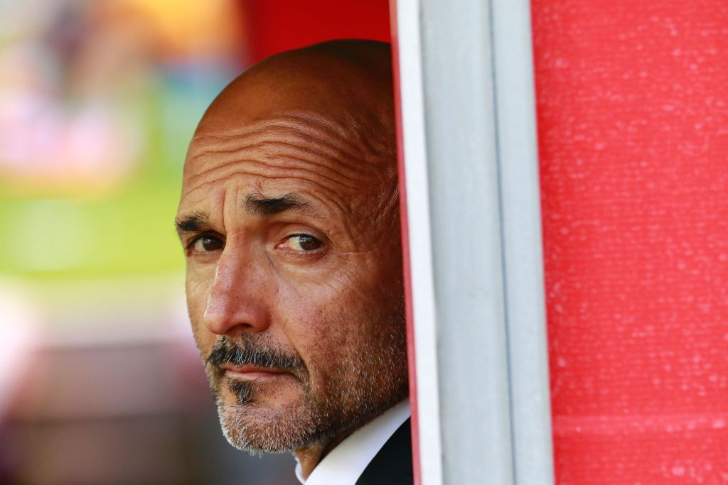 Pelatih AS Roma Luciano Spalletti. (AFP PHOTO / CARLO HERMANN)