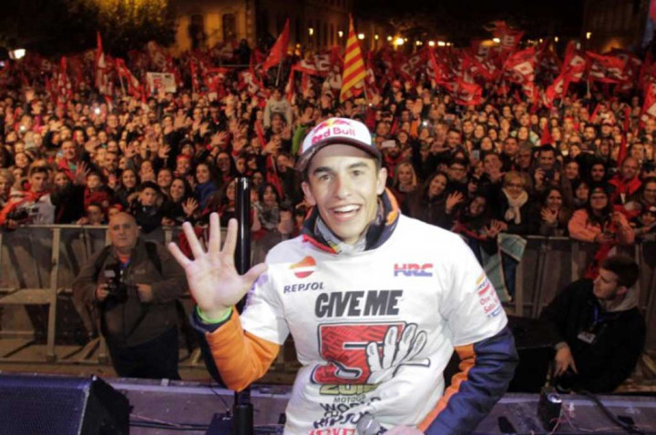 Marquez Bikin Pesta Kemenangan di Spanyol