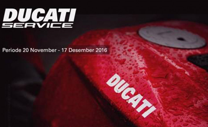 Ducati Luncurkan Promo 'Musim Hujan'