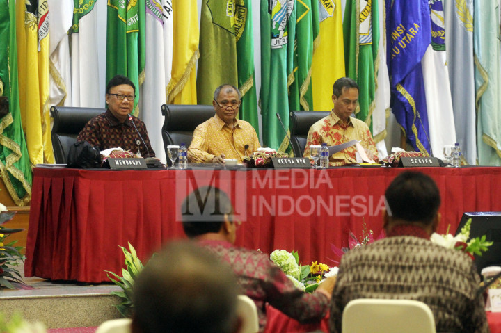 Kemendagri Gelar Rakornas Bersama Gubernur se-Indonesia