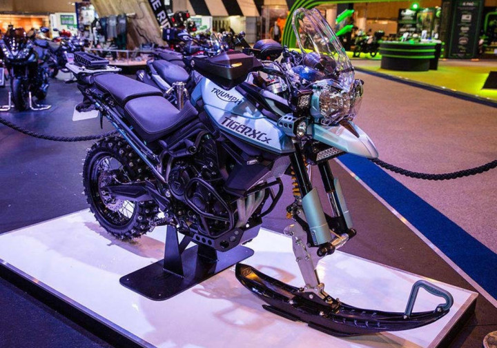 Ice Bike, Macan Salju ala Triumph