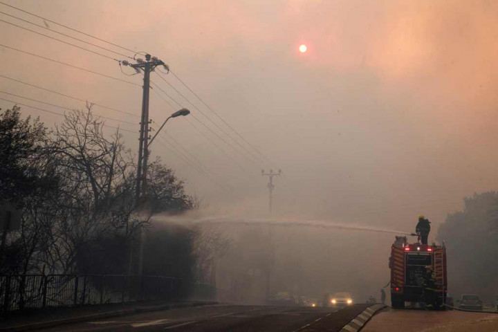 Warga Arab Dituduh sebagai Otak Kebakaran di Israel